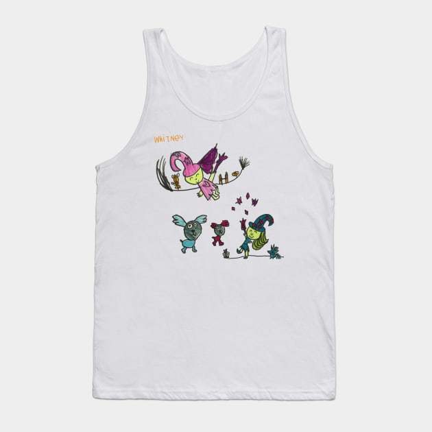 Fly Witches Tank Top by WhitneyWooHoo